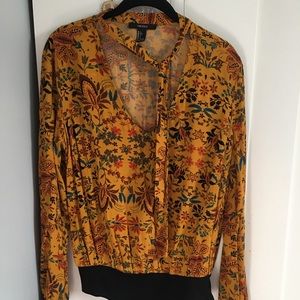FOREVER 21 PAISLEY TOP